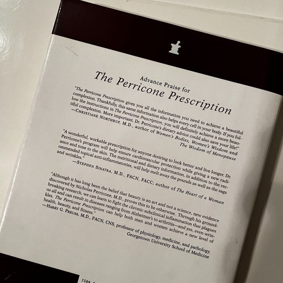 The Perricone Prescription by Nicholas Perricone‎ (hardcover) (like new) - Picture 7 of 8